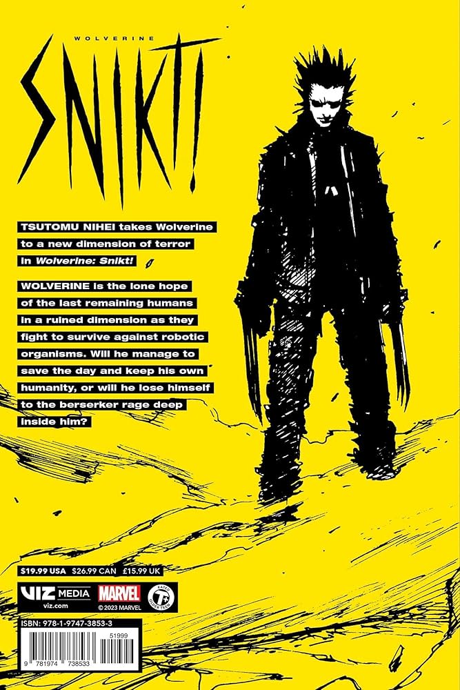 Wolverine: Snikt!: Nihei, Tsutomu: 9781974738533: Books